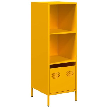 vidaXL Ντουλάπι Μουσταρδί 35x39x103,5cm από Ατσάλι 1 τεμ.