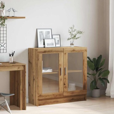 vidaXL Βιβλιοθήκη Artisan Δρυς 82,5x30,5x80cm Επεξεργασμένο Ξύλο 1 τεμ.