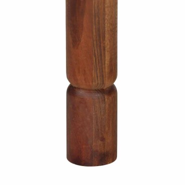 vidaXL Τραπεζαρία 120x60x77cm Μασίφ Ξύλο Ακακία 1 τεμ.
