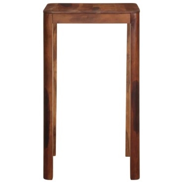 vidaXL Τραπεζάκι Μπαρ 60x60x107cm Ακακία από Μασίφ Ξύλο