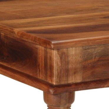 vidaXL Τραπέζι Μπαρ 120x60x107cm Ακακία από Μασίφ Ξύλο 1 τεμ.