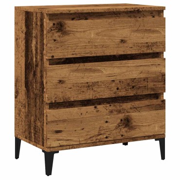 vidaXL Ντουλάπι Παλιό Ξύλο 60x35x70cm από Επεξεργασμένο Ξύλο 1 τεμ.