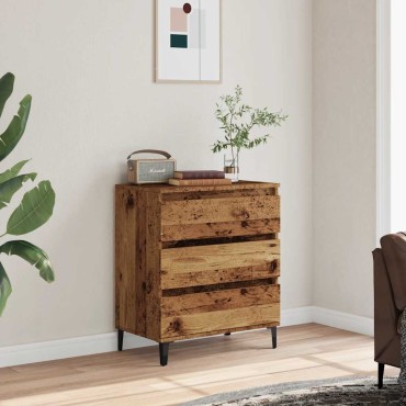 vidaXL Ντουλάπι Παλιό Ξύλο 60x35x70cm από Επεξεργασμένο Ξύλο 1 τεμ.