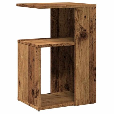 vidaXL Τραπέζι Βοηθητικό Παλιό Ξύλο 36x30x56cm από Μοριοσανίδα 1 τεμ.
