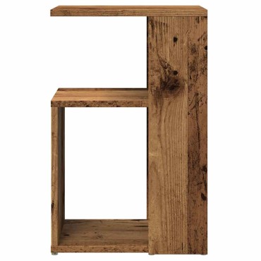 vidaXL Τραπέζι Βοηθητικό Παλιό Ξύλο 36x30x56cm από Μοριοσανίδα 1 τεμ.