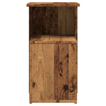 vidaXL Τραπέζι Βοηθητικό Παλιό Ξύλο 36x30x56cm από Μοριοσανίδα 1 τεμ.