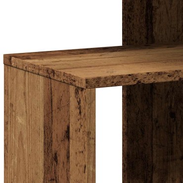 vidaXL Τραπέζι Βοηθητικό Παλιό Ξύλο 36x30x56cm από Μοριοσανίδα 1 τεμ.