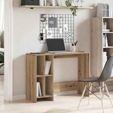 vidaXL Γραφείο Αρτισιανή Δρυς 102,5x35x75cm από Επεξεργασμένο Ξύλο 1 τεμ.