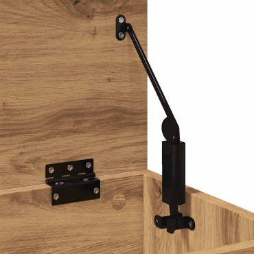 vidaXL Πάγκος Παπουτσιών τεχνίτης Δρυς 60x30x45cm Επεξεργασμένο Ξύλο