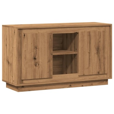 vidaXL Μπουφές Αρτισιανή Δρυς 102x35x60cm από Επεξεργασμένο Ξύλο 1 τεμ.
