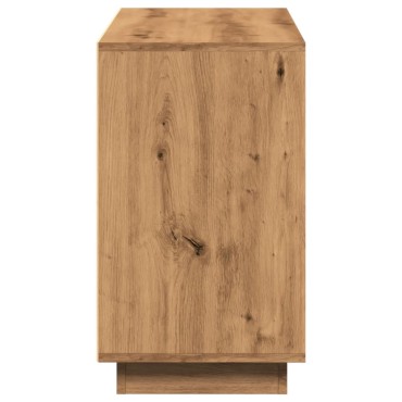 vidaXL Μπουφές Αρτισιανή Δρυς 102x35x60cm από Επεξεργασμένο Ξύλο 1 τεμ.