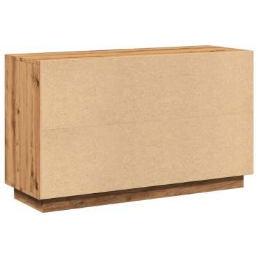 vidaXL Μπουφές Αρτισιανή Δρυς 102x35x60cm από Επεξεργασμένο Ξύλο 1 τεμ.