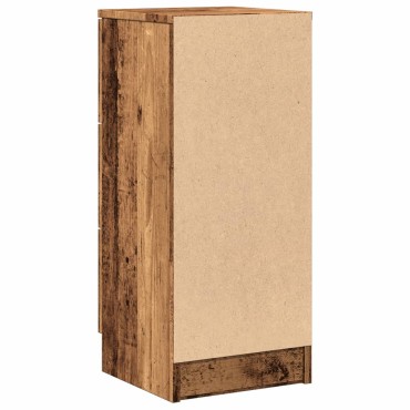 vidaXL Ντουλάπια 2 τεμ. Παλαιό ξύλο 30x30x70cm Επεξεργασμένο Ξύλο
