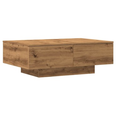 vidaXL Τραπεζάκι Σαλονιού Artisan Δρυς 90x60x31cm Επεξ. Ξύλο 1 τεμ.