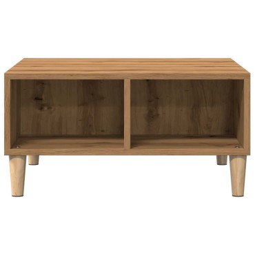 vidaXL Τραπεζάκι Σαλονιού Τεχνίτης Δρυς 60x60x30cm Επεξεργασμένο Ξύλο 1 τεμ.