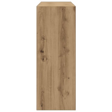 vidaXL Τραπέζι Κονσόλα Αρτισιανή Δρυς 78x30x80cm Επεξεργασμένο Ξύλο 1 τεμ.