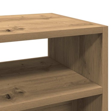 vidaXL Τραπέζι Κονσόλα Αρτισιανή Δρυς 78x30x80cm Επεξεργασμένο Ξύλο 1 τεμ.