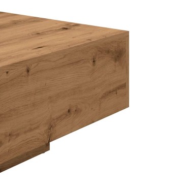 vidaXL Τραπεζάκι Σαλονιού Αρτισιανή Δρυς 85x55x31cm Επεξεργασμ. Ξύλο 1 τεμ.
