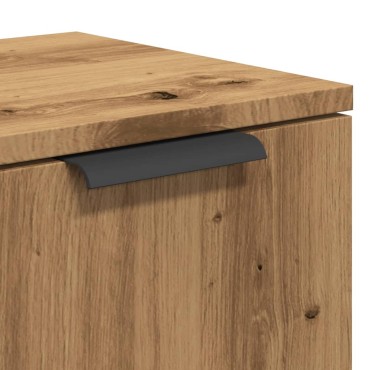 vidaXL Μπουφές Αρτισιανή Δρυς 90,5x30x70cm από Επεξεργασμένο Ξύλο 1 τεμ.
