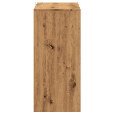 vidaXL Τραπέζι Κονσόλα Αρτισιανή Δρυς 100x35x76,5cm Επεξεργασμένο Ξύλο 1 τεμ.