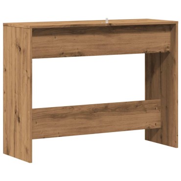 vidaXL Τραπέζι Κονσόλα Αρτισιανή Δρυς 100x35x76,5cm Επεξεργασμένο Ξύλο 1 τεμ.