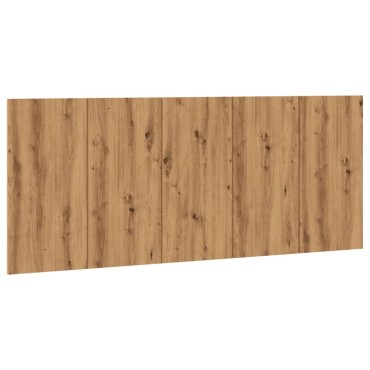 vidaXL Κεφαλάρι Κρεβατιού Δρυς τεχνίτης 200x1,5x80 εκ 1 τεμ.
