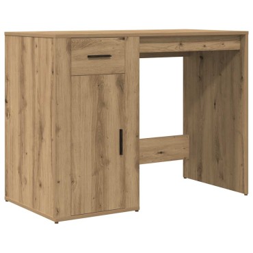 vidaXL Γραφείο Αρτισιανή Δρυς 100x49x75cm από Επεξεργασμένο Ξύλο 1 τεμ.