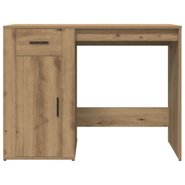 vidaXL Γραφείο Αρτισιανή Δρυς 100x49x75cm από Επεξεργασμένο Ξύλο 1 τεμ.