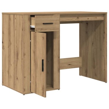 vidaXL Γραφείο Αρτισιανή Δρυς 100x49x75cm από Επεξεργασμένο Ξύλο 1 τεμ.