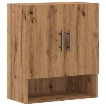 vidaXL Ντουλάπι Τοίχου Δρυς τεχνίτης 60x31x70cm Επεξεργασμένο Ξύλο 1 τεμ.