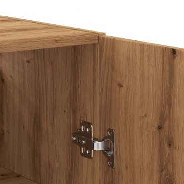 vidaXL Ντουλάπι Τοίχου Δρυς τεχνίτης 60x31x70cm Επεξεργασμένο Ξύλο 1 τεμ.