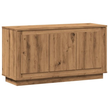 vidaXL Μπουφές Αρτισιανή Δρυς 102x35x55cm από Επεξεργασμένο Ξύλο 1 τεμ.