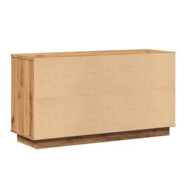 vidaXL Μπουφές Αρτισιανή Δρυς 102x35x55cm από Επεξεργασμένο Ξύλο 1 τεμ.