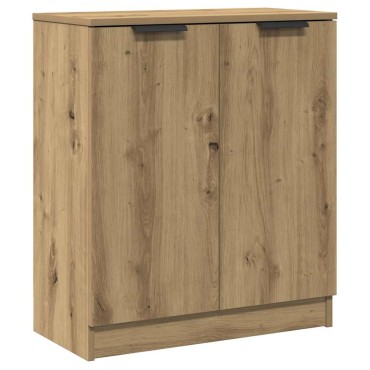 vidaXL Μπουφές 3 τεμ. Δρυς τεχνίτης 60x30x70cm Επεξεργασμένο ξύλο