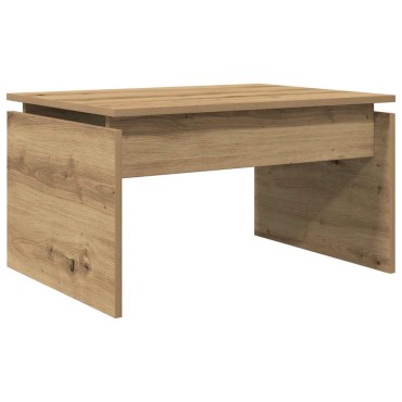 vidaXL Τραπεζάκι Σαλονιού τεχνίτης Δρυς 68x50x38cm Επεξεργασμένο Ξύλο 1 τεμ.