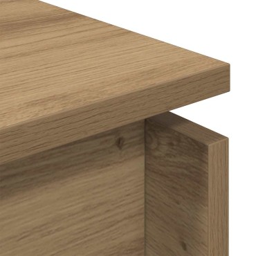 vidaXL Τραπεζάκι Σαλονιού τεχνίτης Δρυς 68x50x38cm Επεξεργασμένο Ξύλο 1 τεμ.
