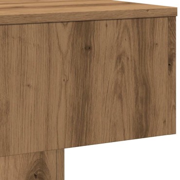 vidaXL Τραπεζάκι Σαλονιού Αρτισιανή Δρυς 60x60x31,5cm Επεξεργασμ. Ξύλο 1 τεμ.