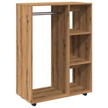 vidaXL Ντουλάπα Τεχνίτης Δρυς 80x40x110cm Επεξεργασμένο Ξύλο 1 τεμ.