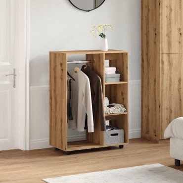 vidaXL Ντουλάπα Τεχνίτης Δρυς 80x40x110cm Επεξεργασμένο Ξύλο 1 τεμ.
