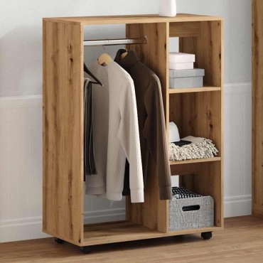 vidaXL Ντουλάπα Τεχνίτης Δρυς 80x40x110cm Επεξεργασμένο Ξύλο 1 τεμ.