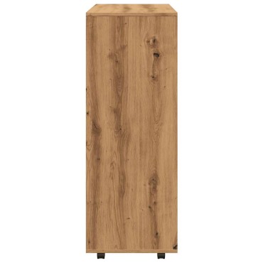 vidaXL Ντουλάπα Τεχνίτης Δρυς 80x40x110cm Επεξεργασμένο Ξύλο 1 τεμ.