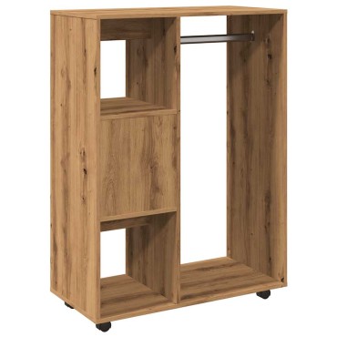 vidaXL Ντουλάπα Τεχνίτης Δρυς 80x40x110cm Επεξεργασμένο Ξύλο 1 τεμ.