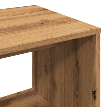 vidaXL Ντουλάπα Τεχνίτης Δρυς 80x40x110cm Επεξεργασμένο Ξύλο 1 τεμ.