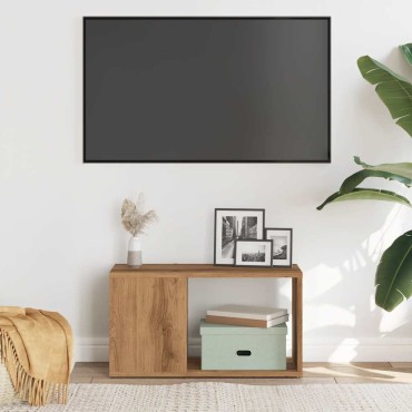 vidaXL Έπιπλο Τηλεόρασης Τεχνίτης Δρυς 60x24x32cm Επεξεργασμένο Ξύλο