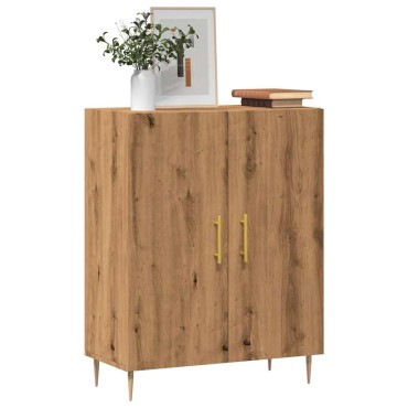 vidaXL Ντουλάπι τεχνίτης Δρυς 69,5x34x90cm Επεξεργασμένο Ξύλο 1 τεμ.