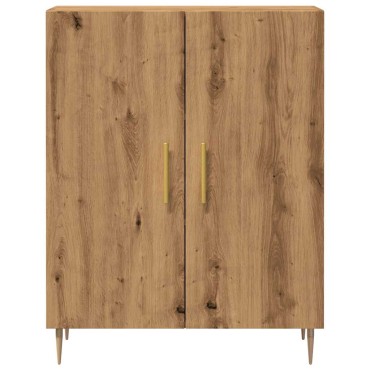 vidaXL Ντουλάπι τεχνίτης Δρυς 69,5x34x90cm Επεξεργασμένο Ξύλο 1 τεμ.