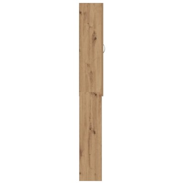 vidaXL Ντουλάπι Πλυντηρίου τεχνίτης Δρυς 64 x 25,5 x 190 εκ.