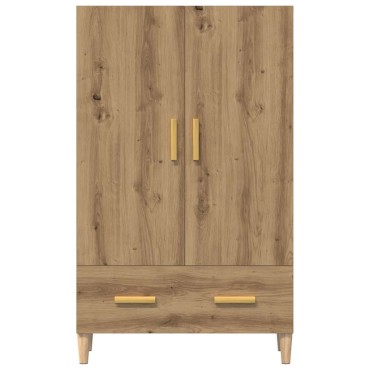 vidaXL Ντουλάπα τεχνίτης Δρυς 70x31x115cm από Επεξεργασμένο Ξύλο 1 τεμ.