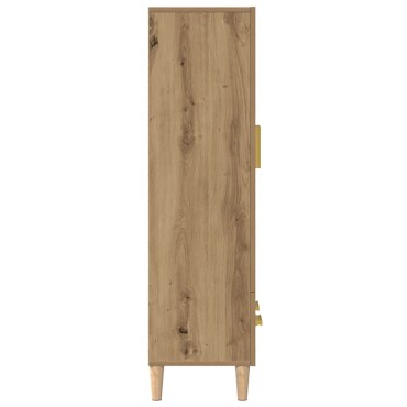 vidaXL Ντουλάπα τεχνίτης Δρυς 70x31x115cm από Επεξεργασμένο Ξύλο 1 τεμ.