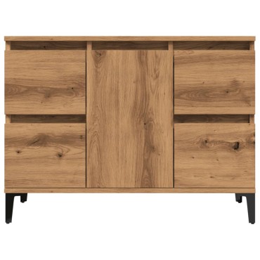 vidaXL Ντουλάπι Νιπτήρα τεχνίτης Δρυς 80x33x60 εκ 1 τεμ.